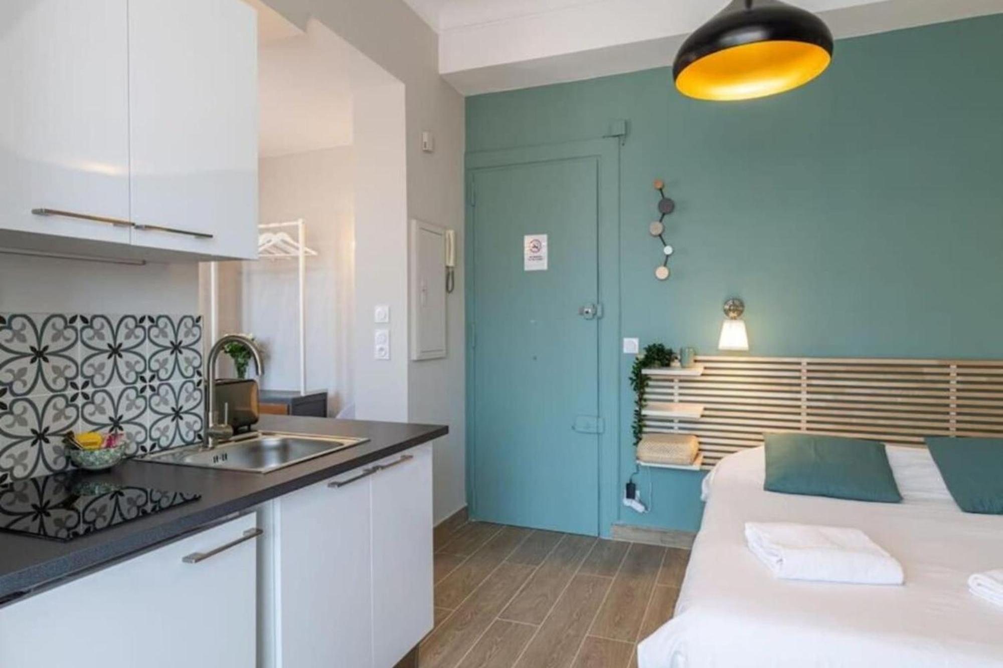 Lamartine - Studio W Terrace And Ac Very Central Nice Exterior photo