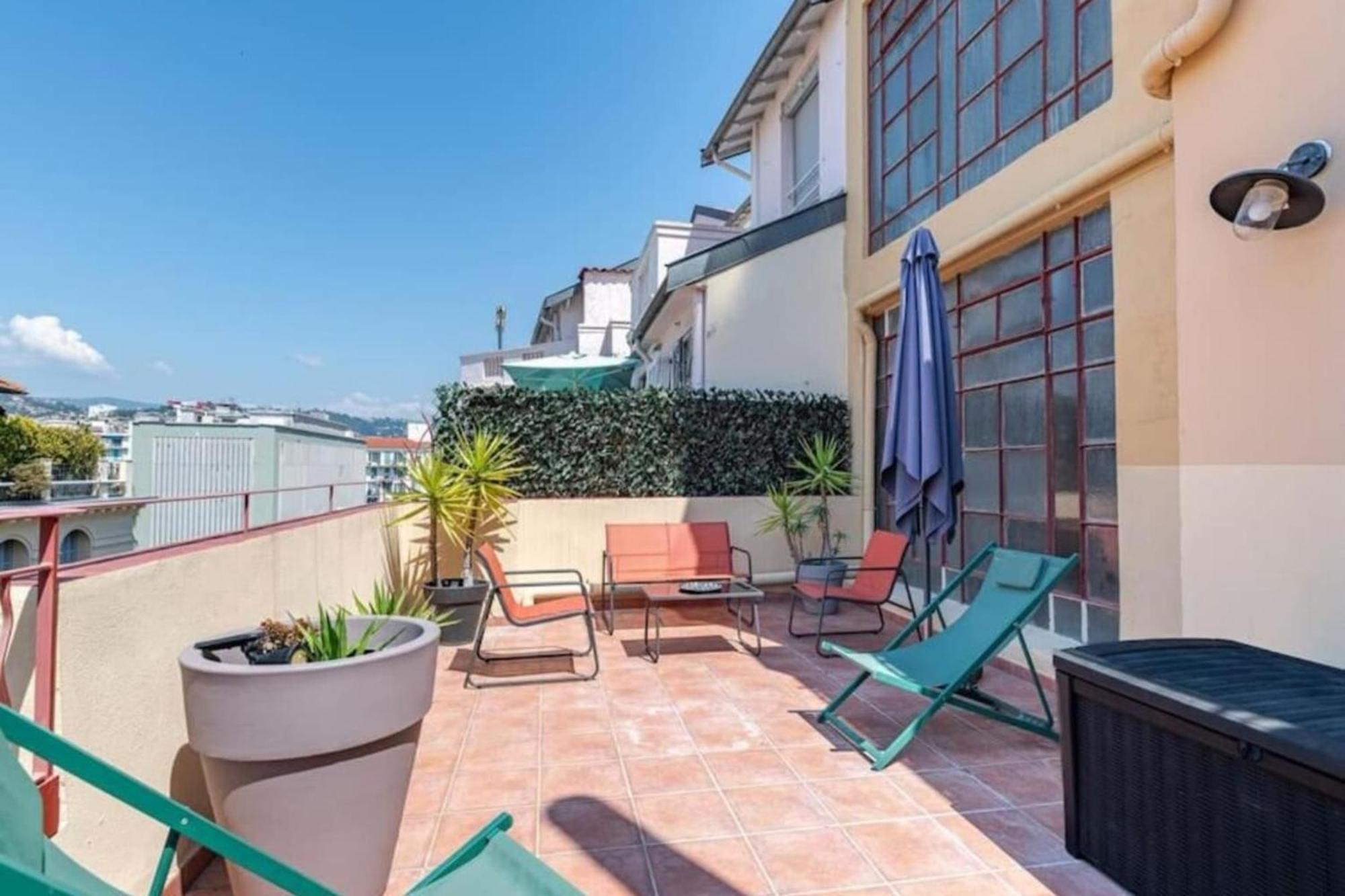 Lamartine - Studio W Terrace And Ac Very Central Nice Exterior photo