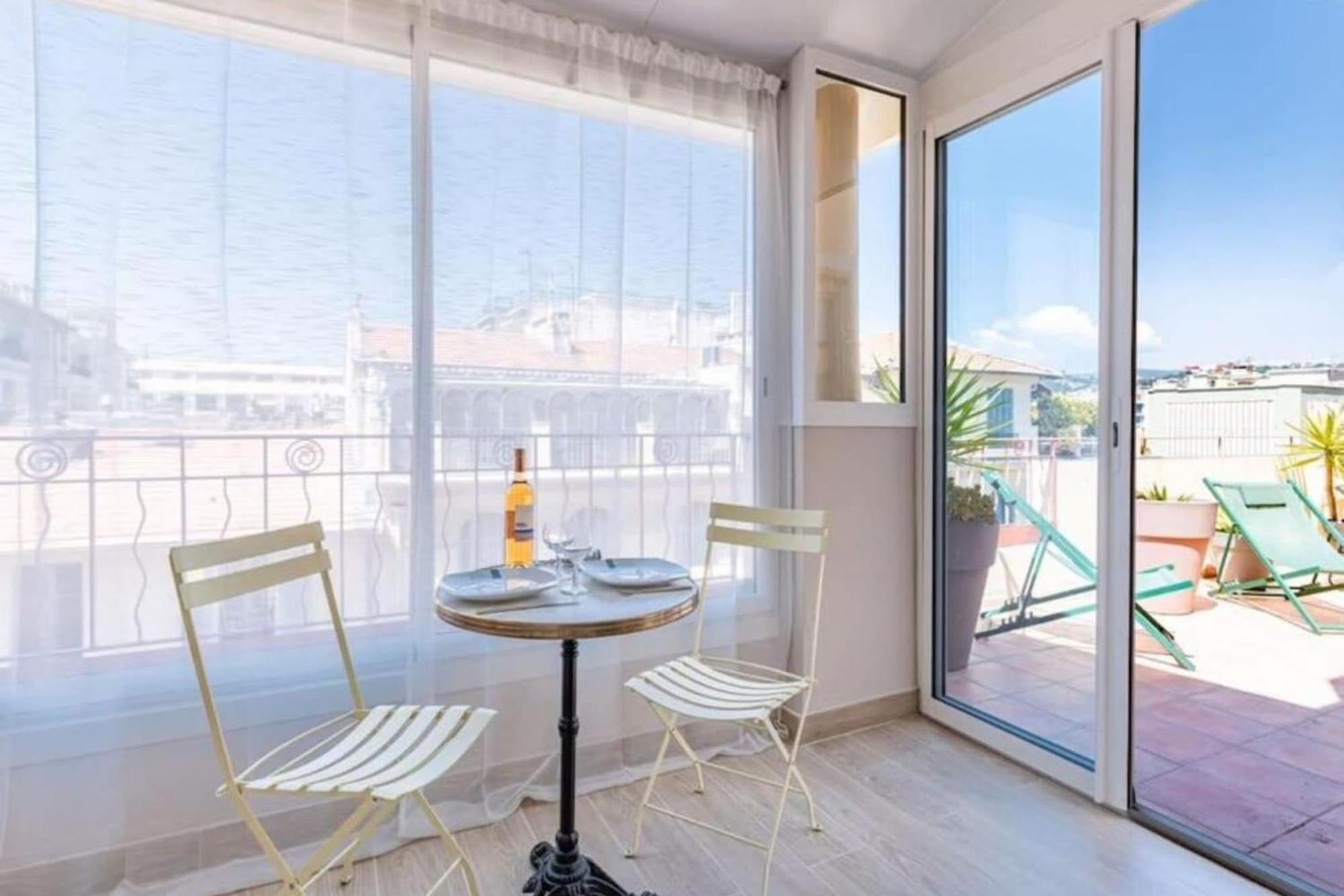 Lamartine - Studio W Terrace And Ac Very Central Nice Exterior photo