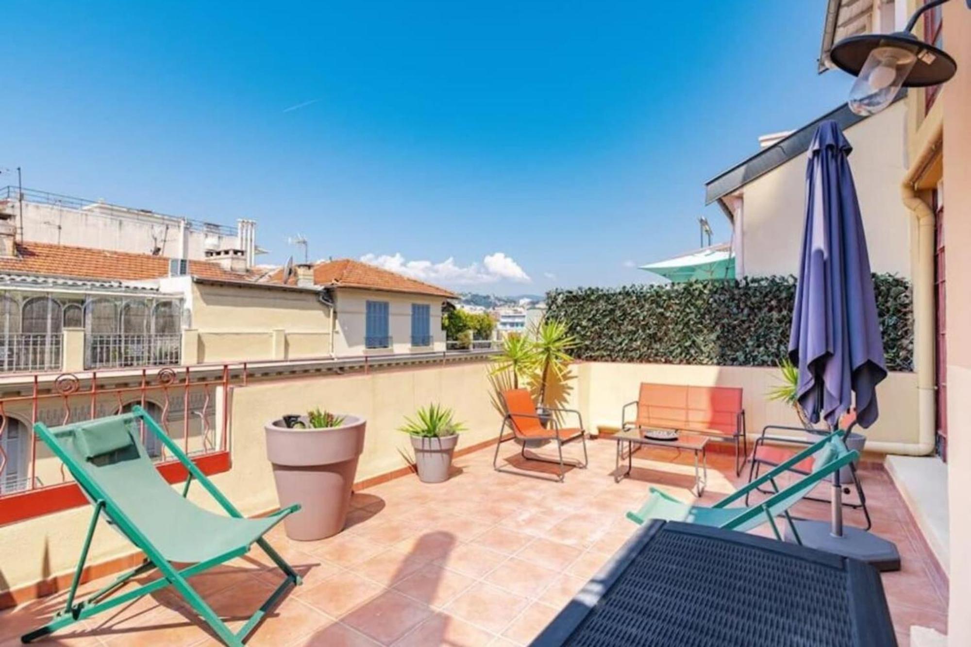 Lamartine - Studio W Terrace And Ac Very Central Nice Exterior photo