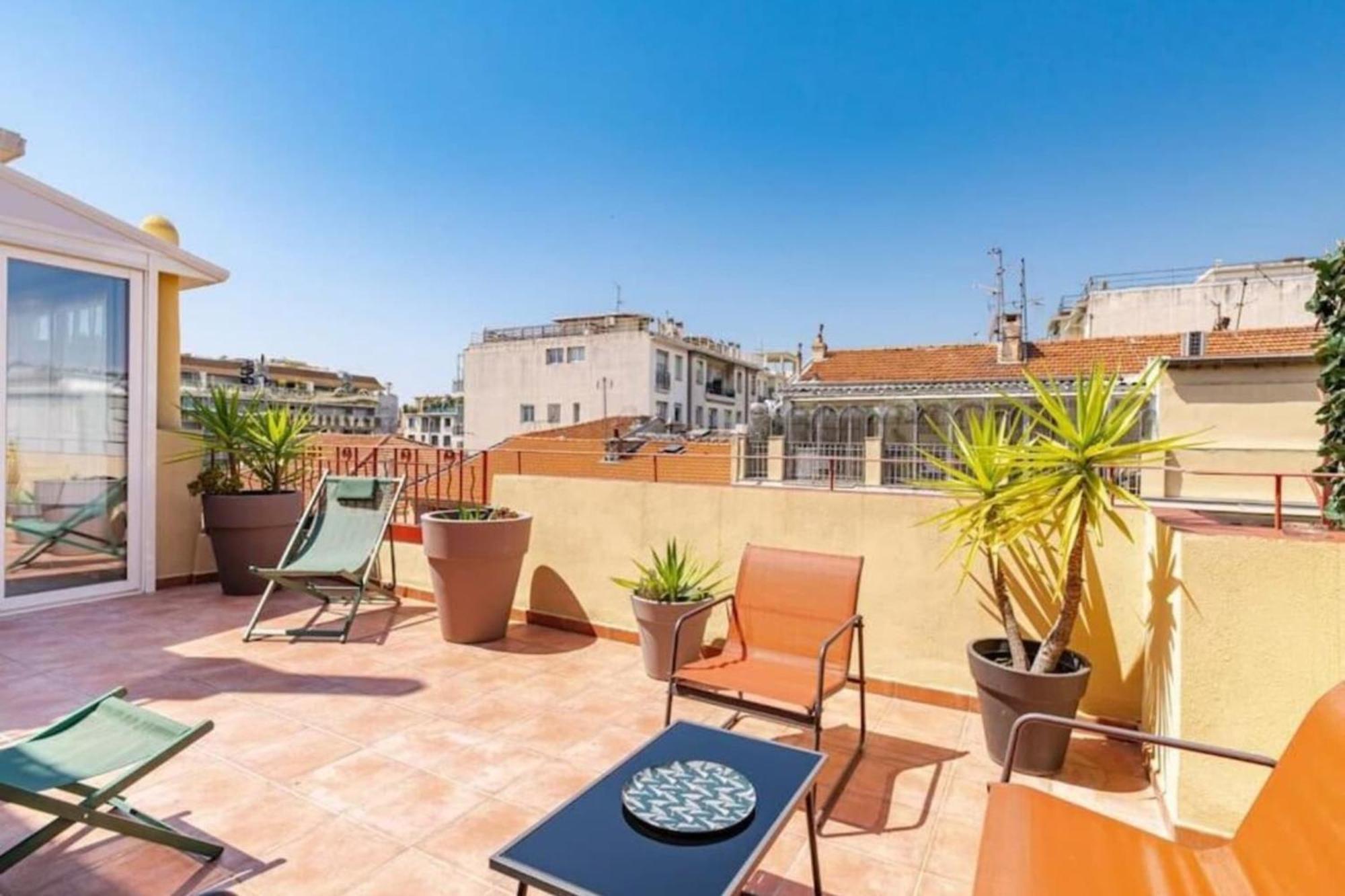 Lamartine - Studio W Terrace And Ac Very Central Nice Exterior photo