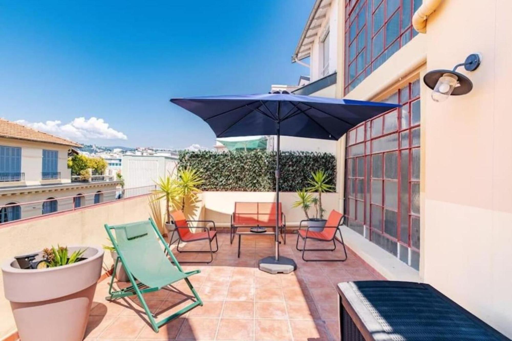Lamartine - Studio W Terrace And Ac Very Central Nice Exterior photo